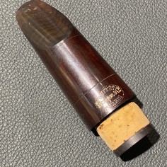 Boquilla vintage Buffet Crampon de madera para clarinete en Si♭