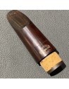 Boquilla vintage Buffet Crampon de madera para clarinete en Si♭