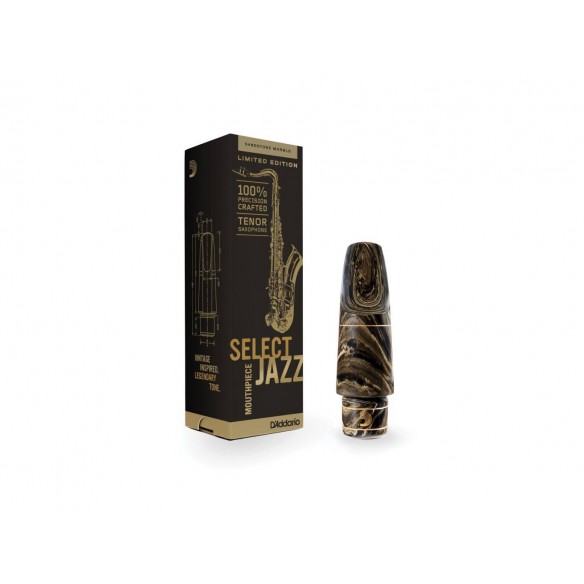 Boquilla D’Addario SELECT JAZZ saxo tenor MARBLE