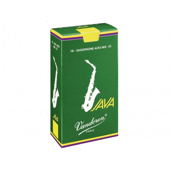 Caja 10 cañas Vandoren Java para saxo alto