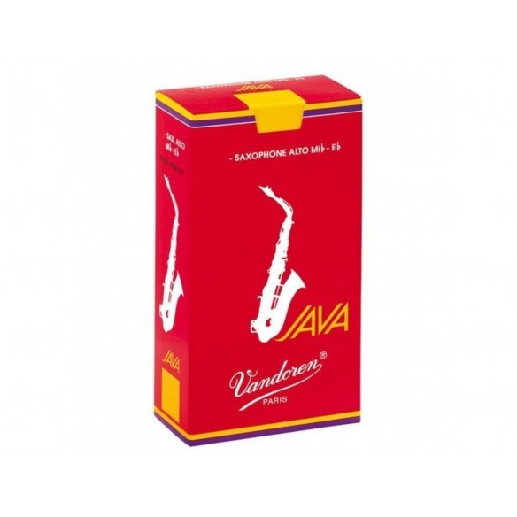 Caja 10 cañas Vandoren Java RED para saxo alto