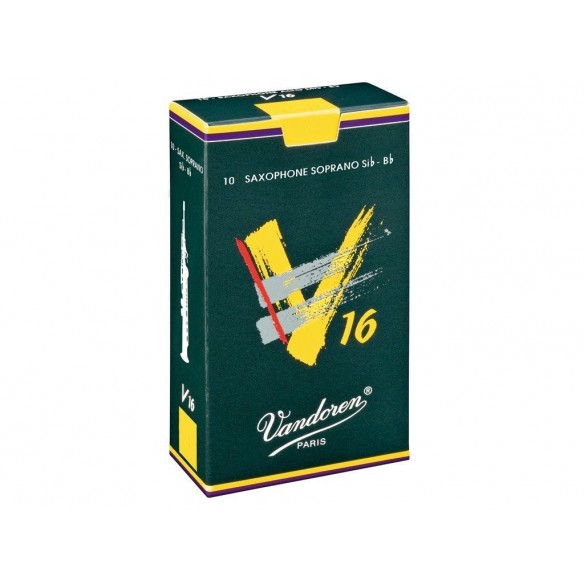 Caja 10 cañas Vandoren V16 para saxo soprano