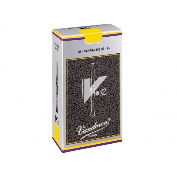 Caja 10 cañas Vandoren V12 para clarinete en Sib