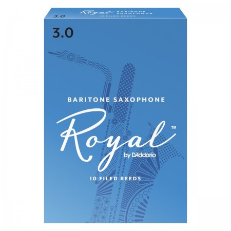 Caja 10 cañas Royal para saxo barítono