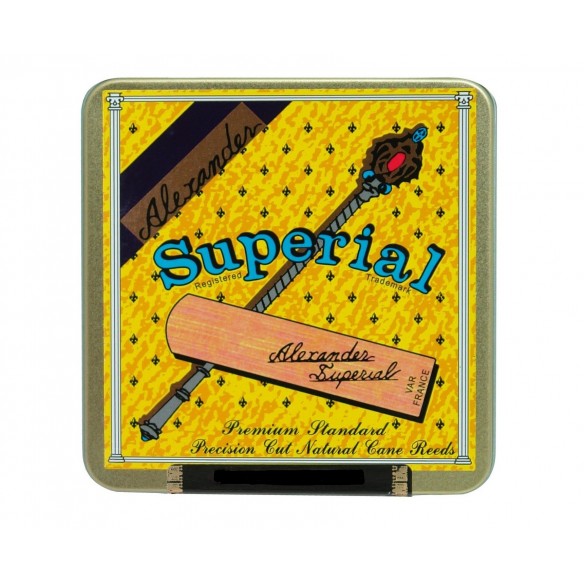 Caja 10 cañas Alexander Superial para saxo soprano