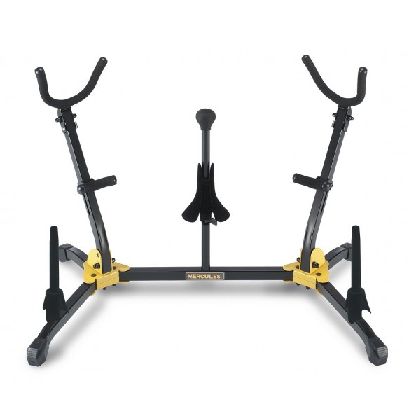 Soporte Hercules para 3 Saxos (alto,tenor,soprano), flauta y clarinete