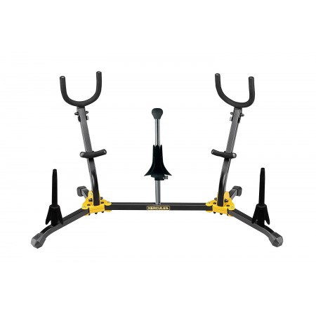 Soporte Hercules para 3 Saxos (alto,tenor,soprano), flauta y clarinete