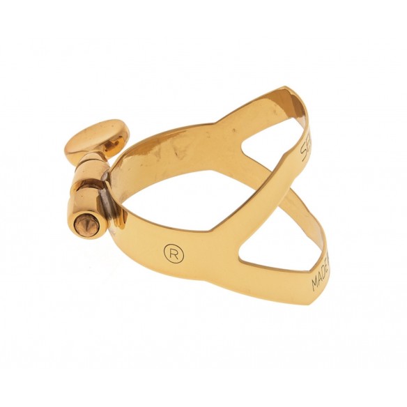Abrazadera Selmer Gold Laquered saxo barítono