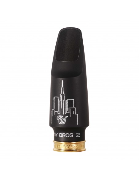 Boquilla Theo Wanne "New York Bros 2" HARD RUBBER saxo alto