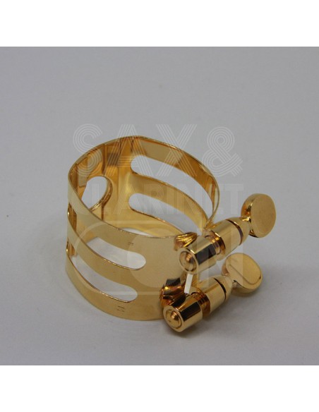 Abrazadera Wood Stone Ishimori para saxo alto