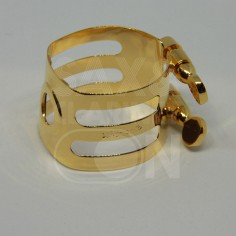 Abrazadera Wood Stone Ishimori para saxo barítono 2