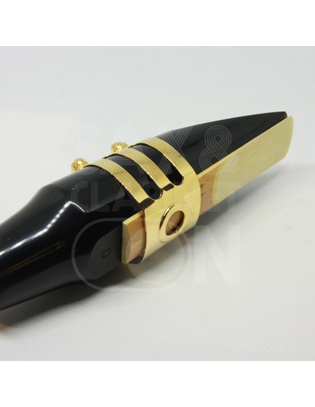 Abrazadera Wood Stone Ishimori para saxo barítono