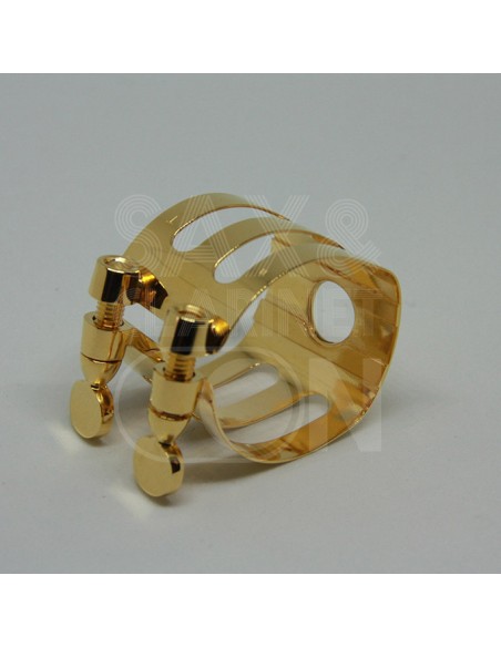 Abrazadera Wood Stone Ishimori para saxo tenor