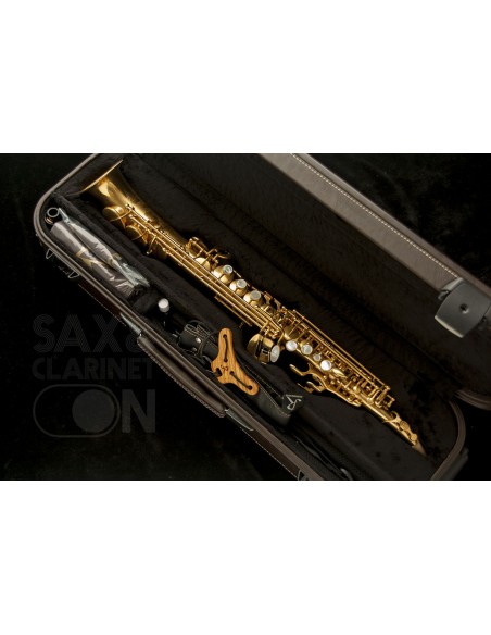 Saxofón Soprano Saxello Rampone & Cazzani 2003/J/AU/G