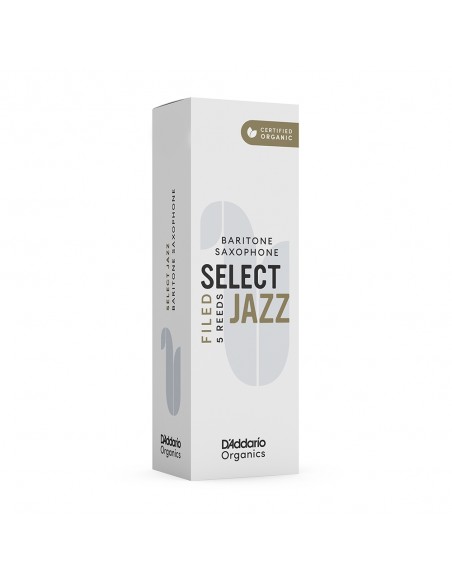 Cañas D'Addario Organic Select Jazz Filed para saxo barítono