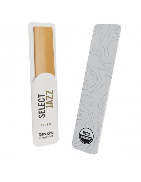 D'Addario Organic Select Jazz Filed baritone saxophone reeds