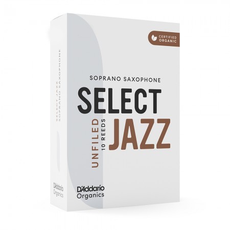 D'Addario Organic Select Jazz Unfiled soprano...