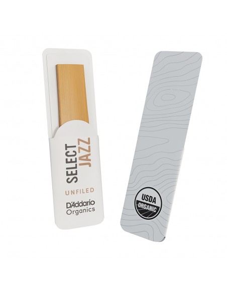 Cañas D'Addario Organic Select Jazz Unfiled para saxo soprano