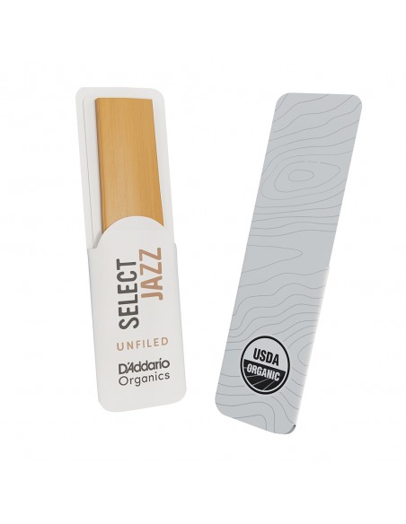 Cañas D'Addario Organic Select Jazz Unfiled para saxo alto