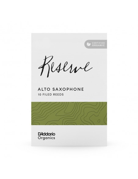 Cañas D'Addario Organic Reserve para saxo alto