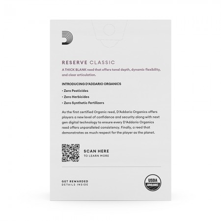D'Addario Organic Reserve Classic Bb clarinet...