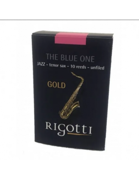 Box of 10 Rigotti GOLD reeds for tenor sax