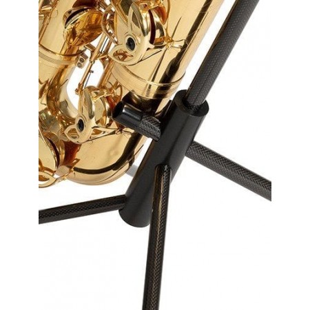 Bariton Low A Sax stand by WoodWindDesign