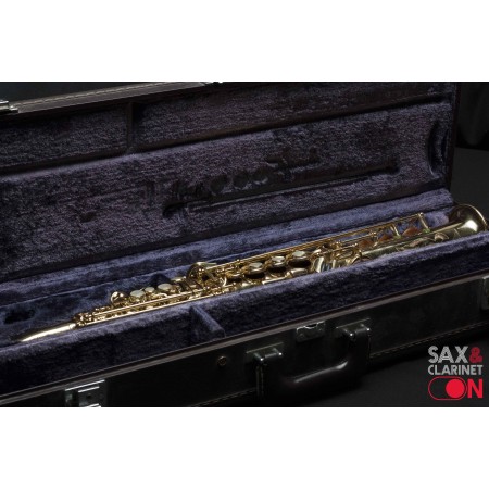 Yamaha soprano 62R purple logo
