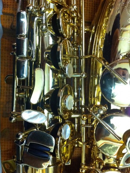 espiga saxofón