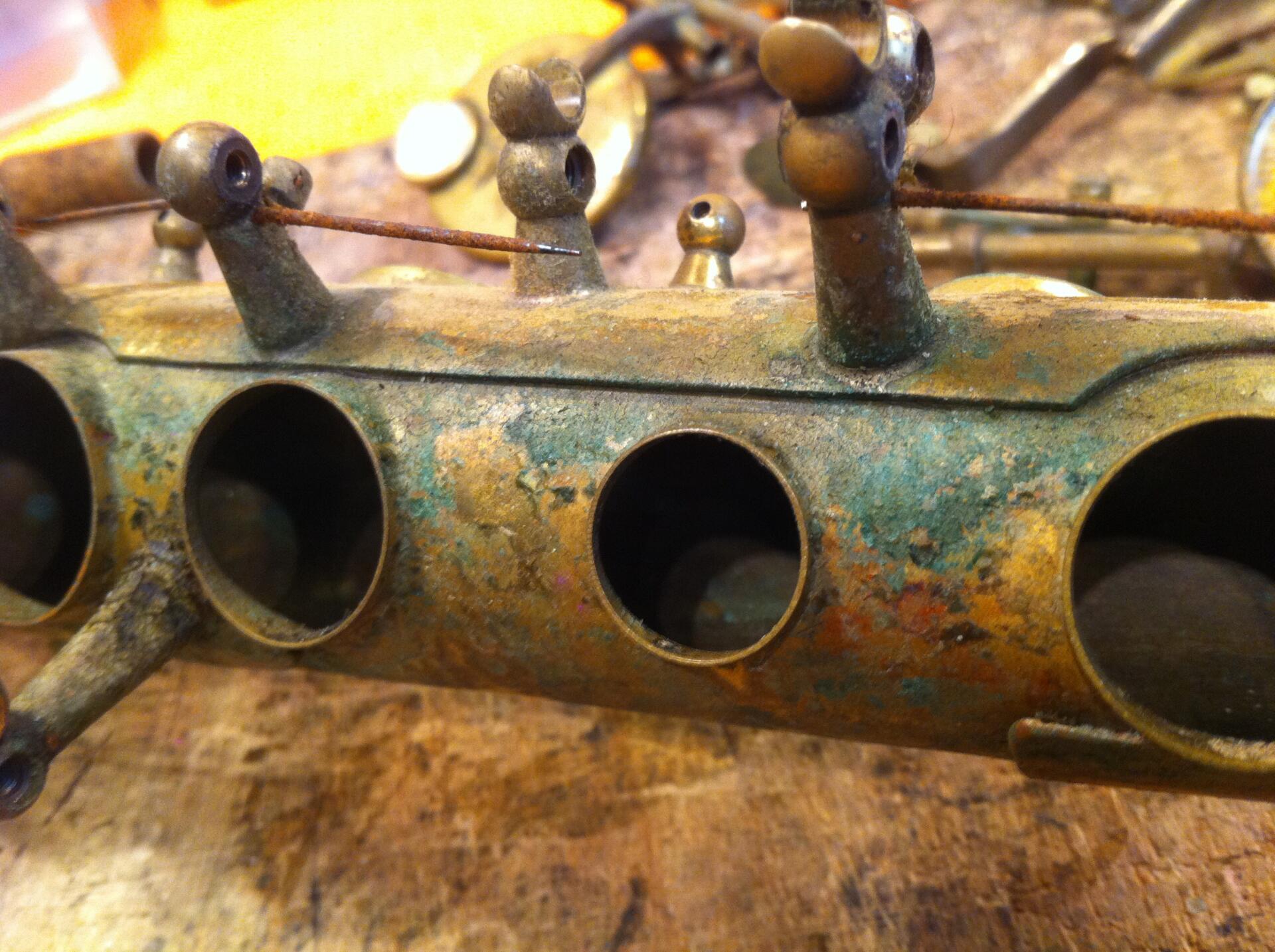 limpieza completa clarinete