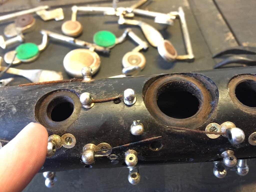 Zapatillas recambio clarinete