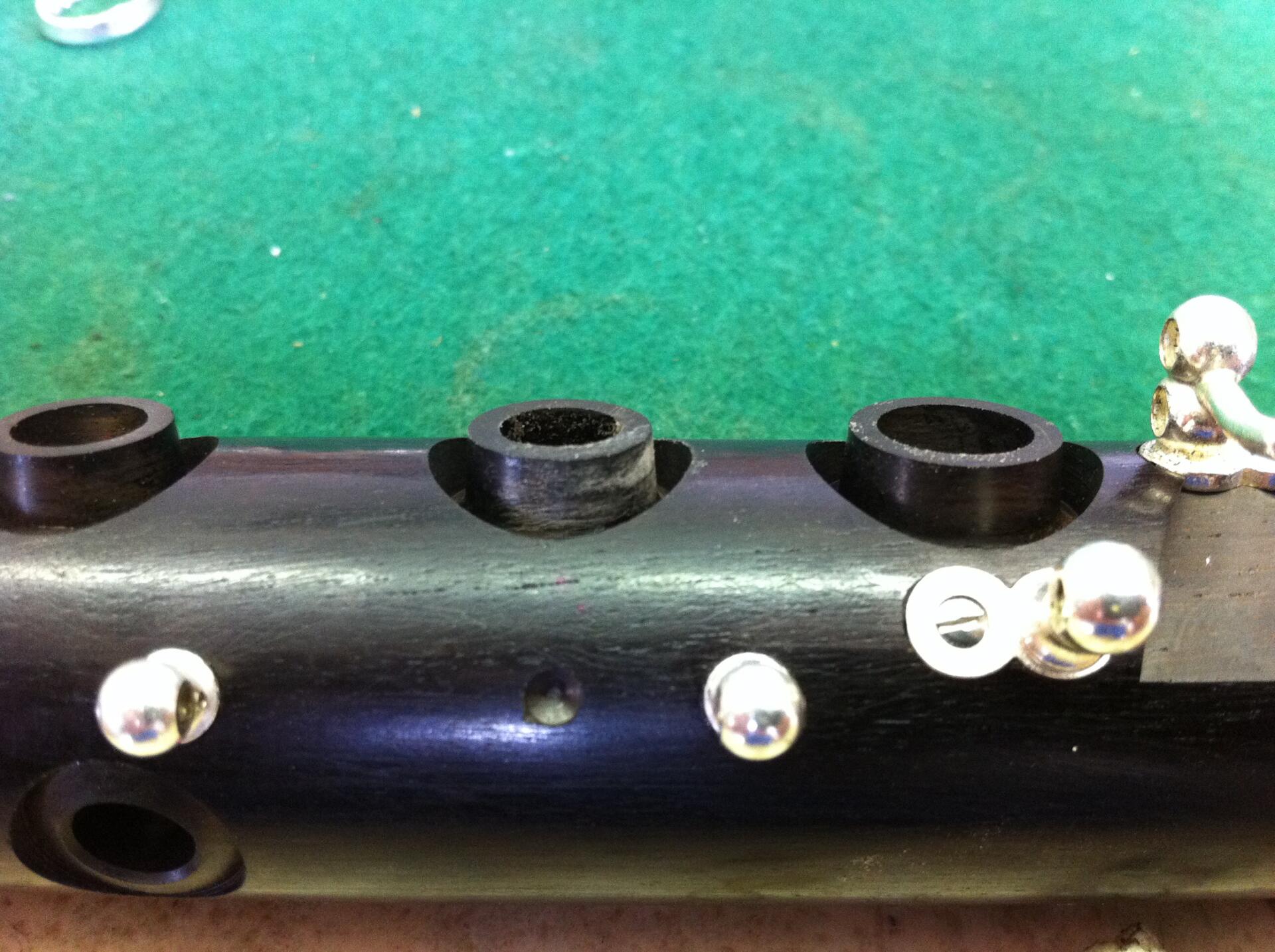 Restauración de clarinetes ajuste