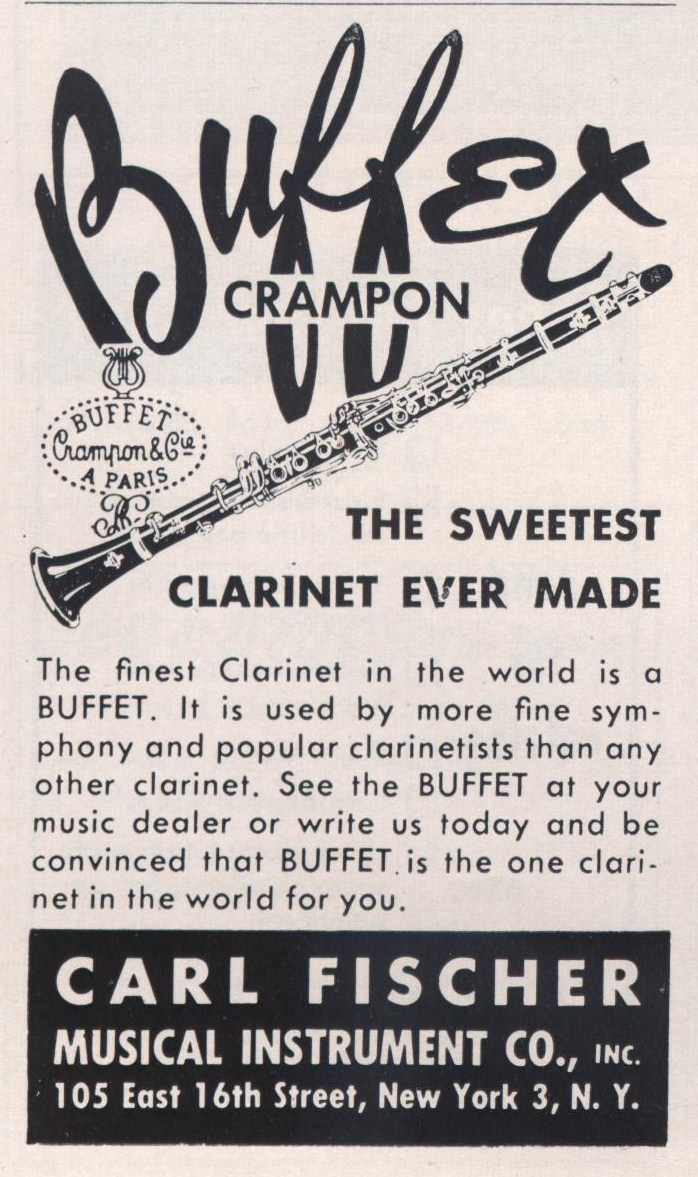 Cartel Vintage Buffet Crampon: The Sweetest Clarinet Ever Made